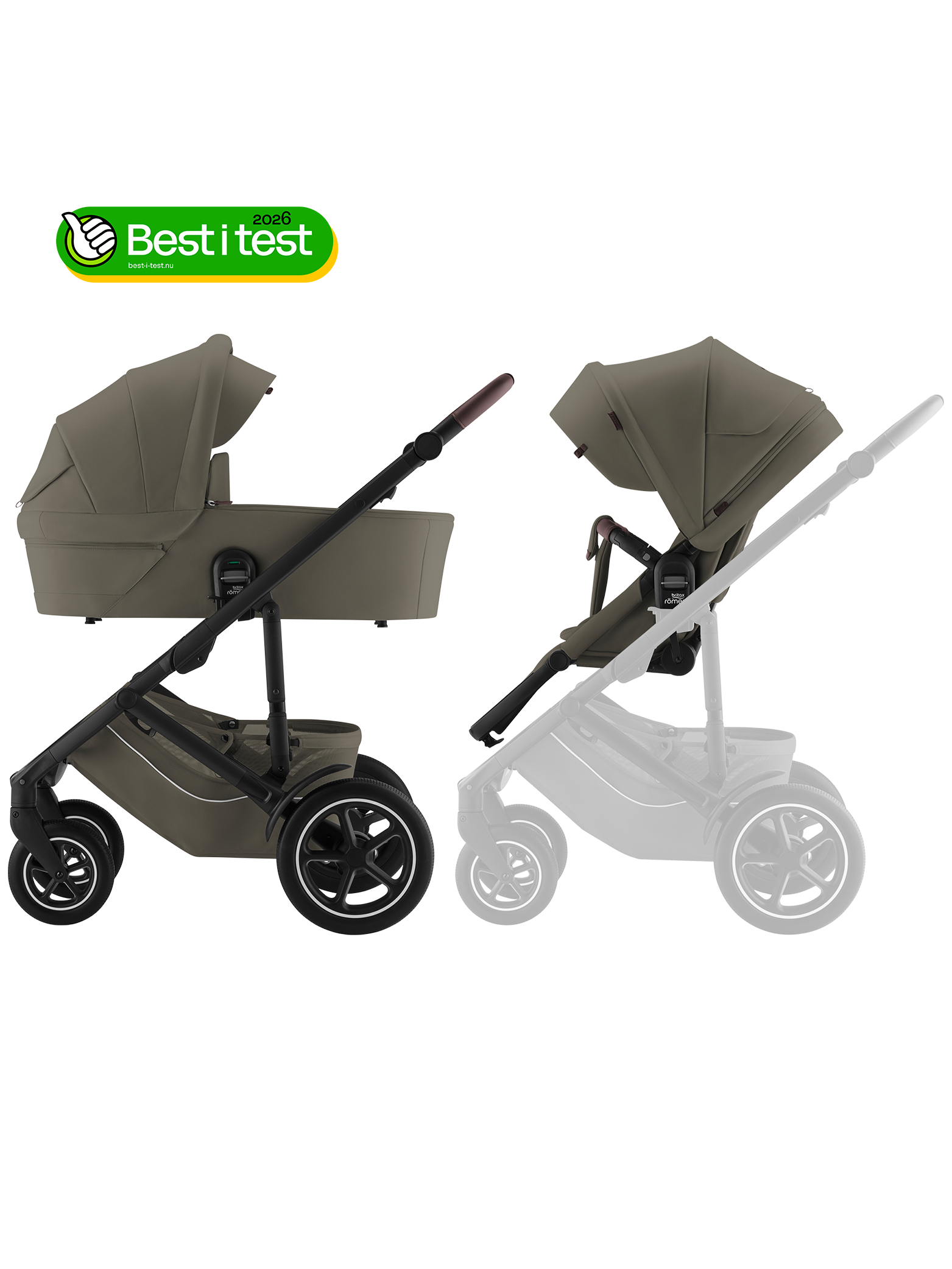 Britax Smile 5z inkl liggedel - Urban Olive